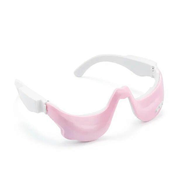 Eye Massager 3D Warm Hot Compress Eye Care Instrument Vibration EMS Micro-Current Pulse Eye Relax Device Remove Dark Circle