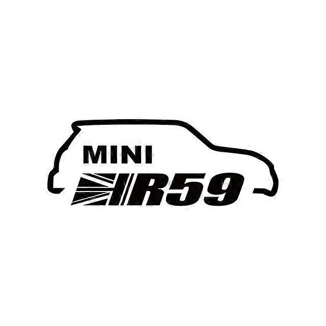 Car Interior Mini Union Jack Body Window Vinyl Graphics Sticker For MINI Cooper S R50 R52 R53 R56 R57 R58 R59 R55 F54 R60 F60 F55 F56 F57 R61Vehicle D