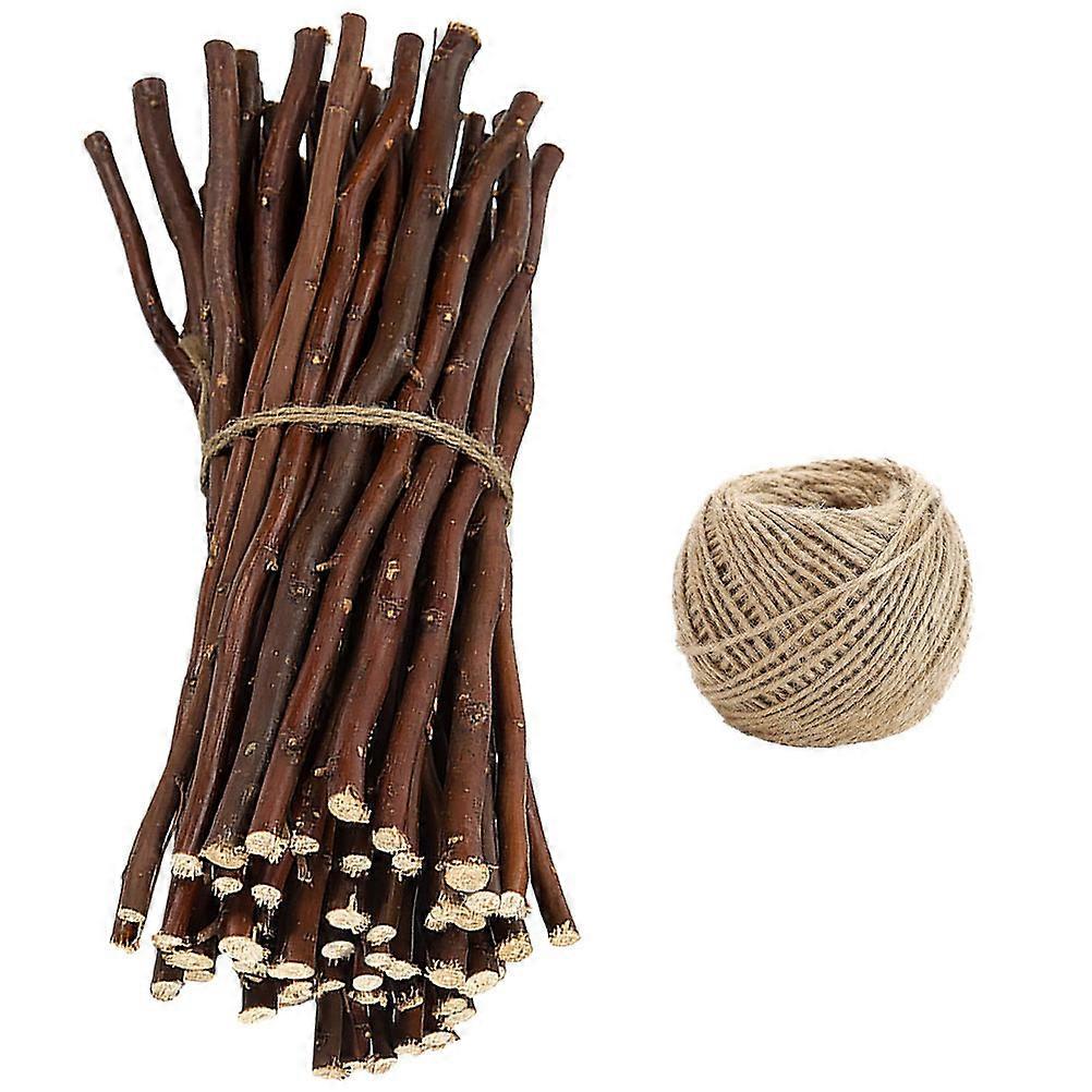 1 Set Christmas Branches Decor Wood Log Sticks for DIY Crafts Photo Props