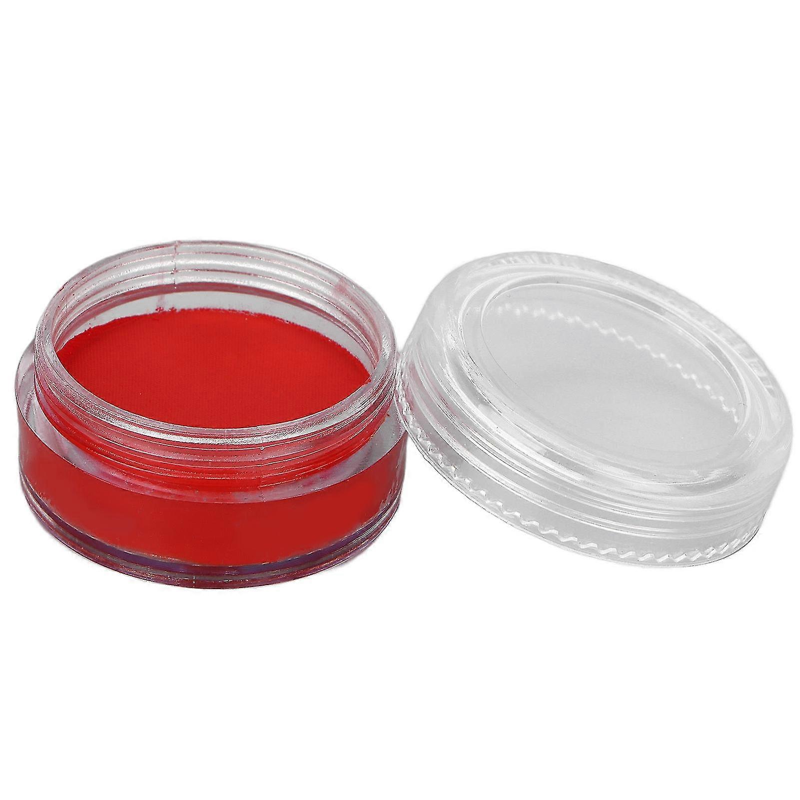 10g Dark Red Face Paint Matte Water Based Professional Body Paint for Party Performance Makeup
