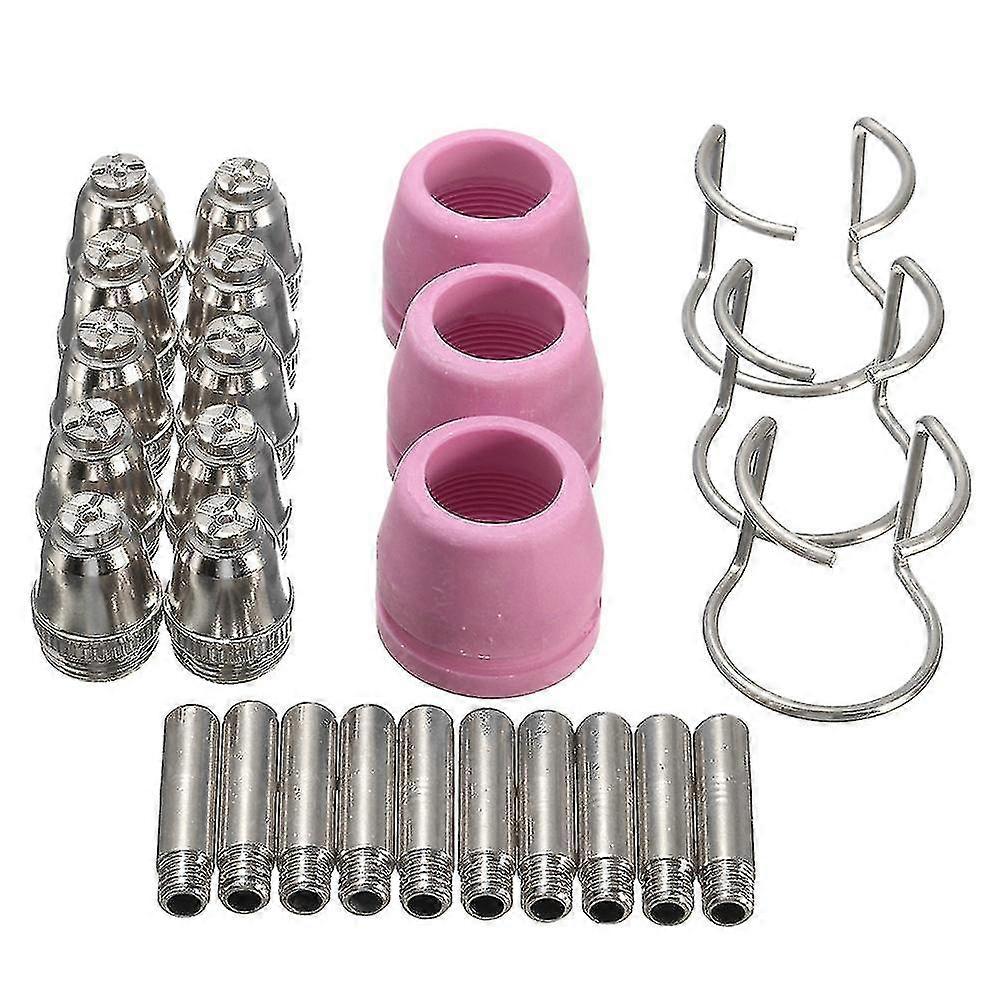 26pcs Plasma Cutter Consumables Kit Sg-55 Ag-60 Wsd-60p Cutting Tip Nozzle-jkshd