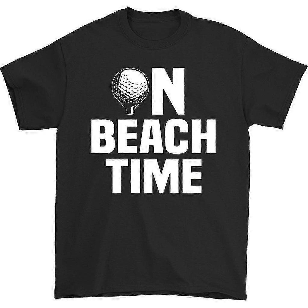 On Beach Time Crew Neck T-Shirt