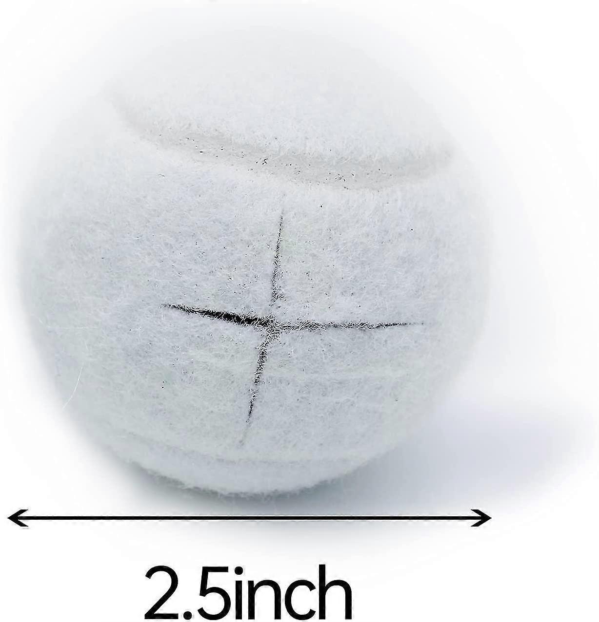4 stk precut tennisballer for møbler ben og gulvbeskyttelse, tungt langvarig filt pad glidebelegg