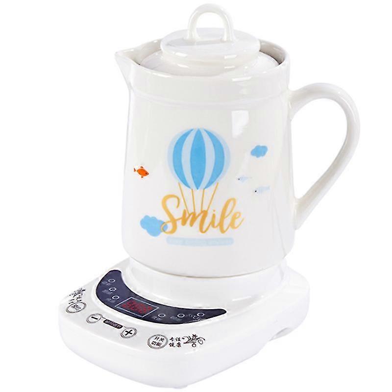 600ml Mini Electric Stewing Ceramic Portable Slow Stewer Preserving Pot ...