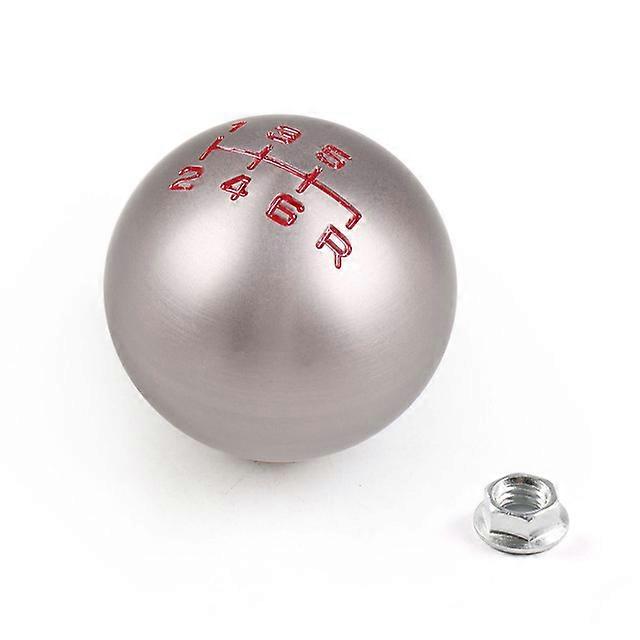 Aluminum 5/6 Speed Ball Shape Shift Gear Knob M10*1.5 For Honda Fit Civic City FD2 FN2 EP3 TYPE R DC2 DC5 AP1 AP2 S2000 F20C