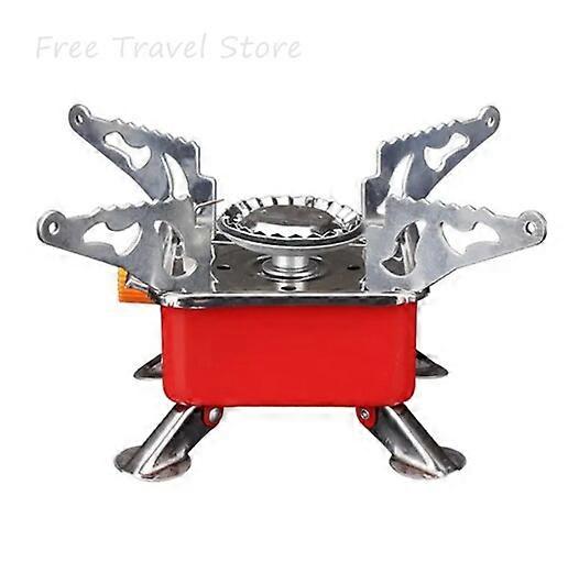 ميني لوتس موقد مربع صغير اكسسوارات الشواء المحمولة للطي في الهواء الطلق التخييم الغاز موقد مربع صغير كاسيت الموقد موقد الطبخ المحمولة