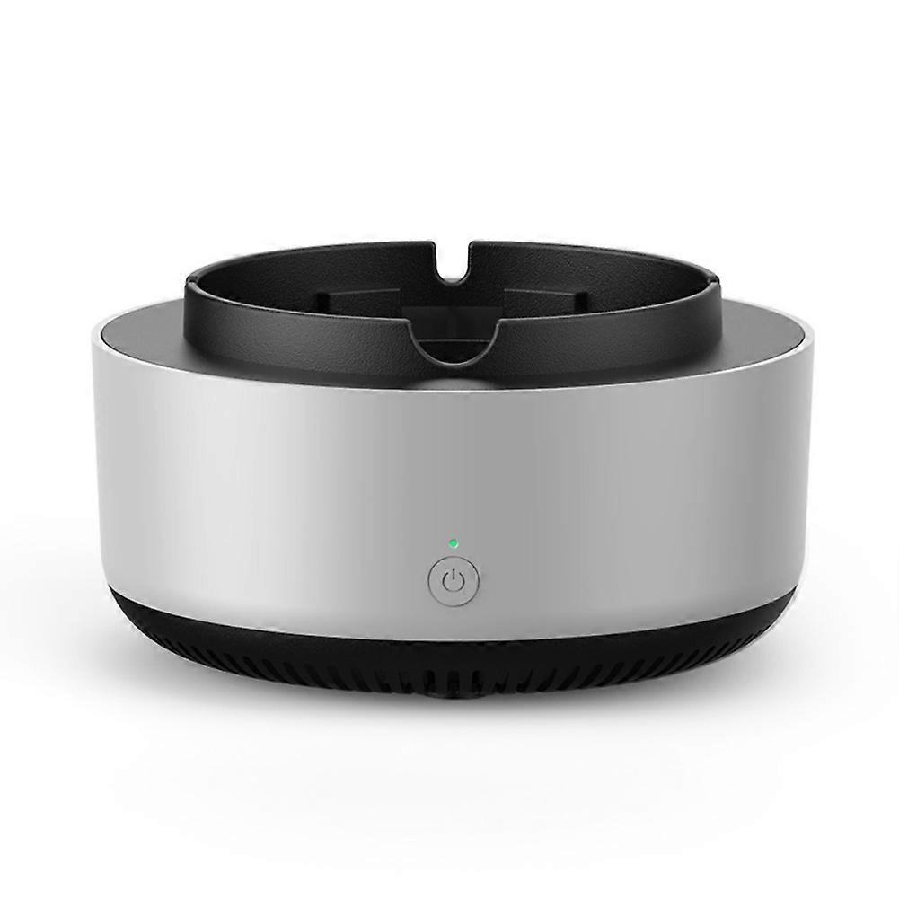 Ashtray with Air Purifier Function Filtering Second-Hand Cigarettes Remove Odor Smoking Accessories for Home Office Car