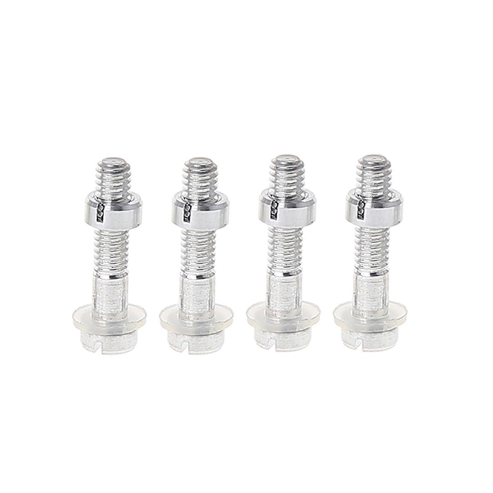 4Pieces M2.5 Screw Bolt Nut Washers Set Turntable Headshell Cartridge Stylus