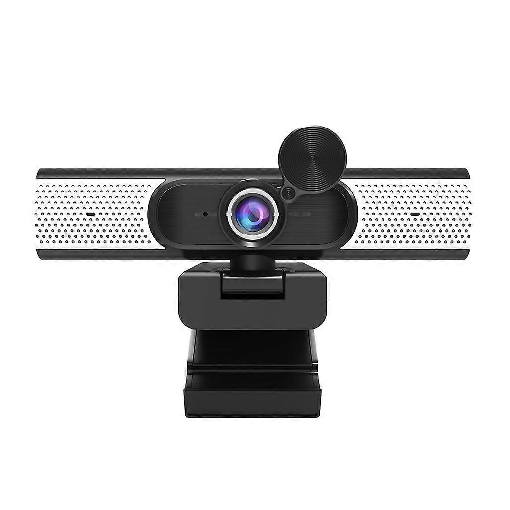 Webcam with Microphone 90 Wide-Angle 360 Rotation for Desktop Laptop Computer