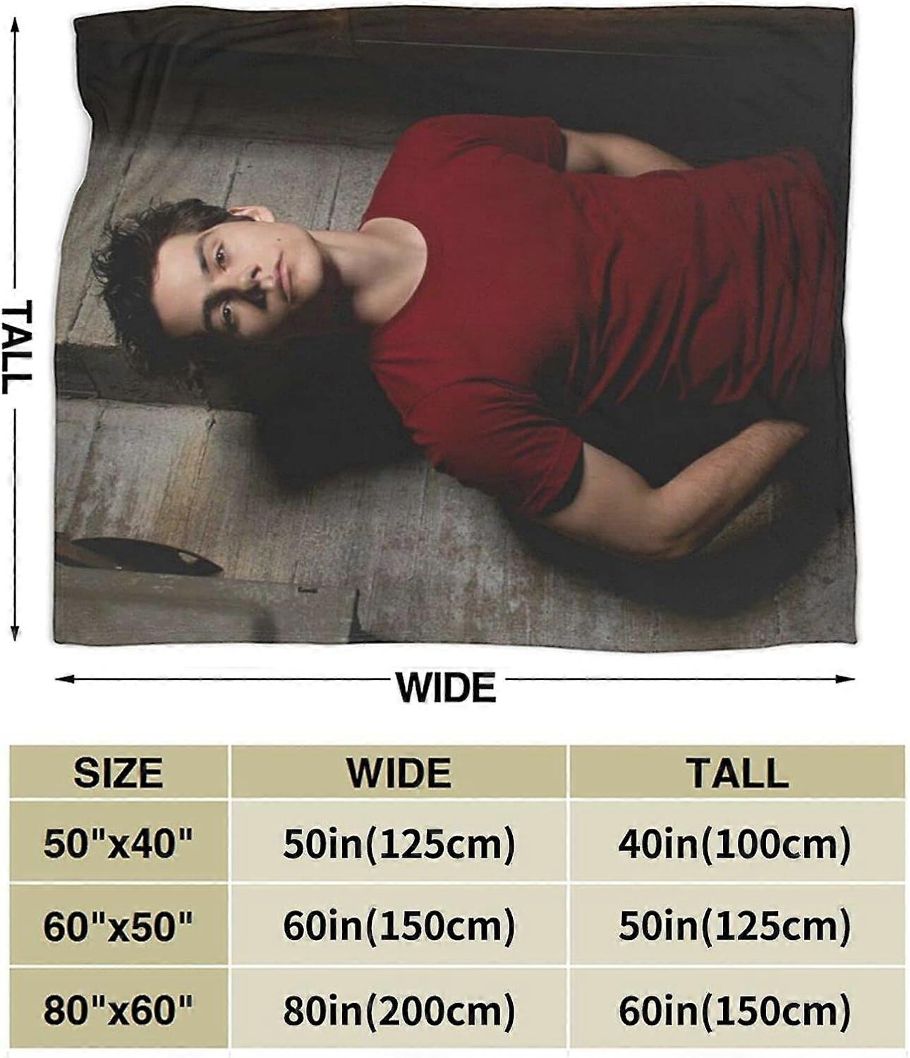 Dylan O'Brien Cobertor Ultra-Soft Flanela Blanket 3D Print Fluffy Plush Blanket Cama Decoração Jogar Cobertor para Sala de Estar Quarto Dormitório Decor (3Sizes)