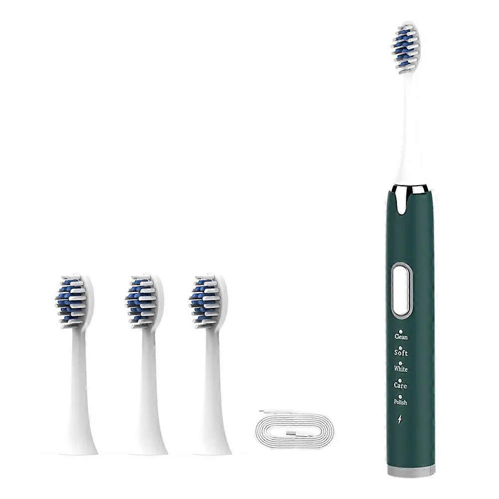 Electric Toothbrush Smart Tooth Brush Ultrasonic Automatic Toothbrush USB Fast Rechargeable Adult Waterproof IPX7