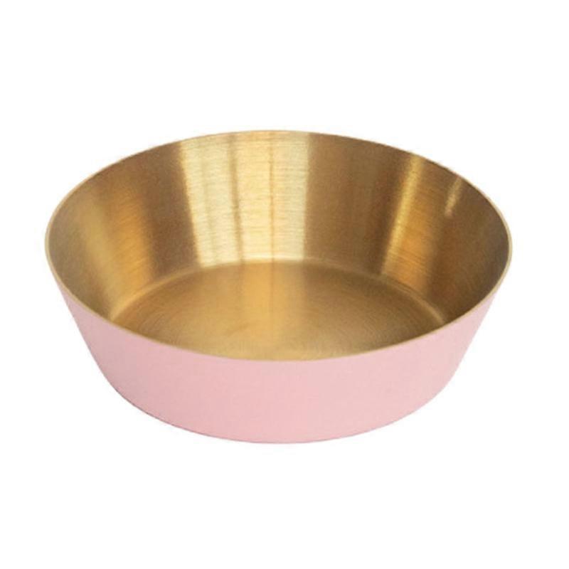 Stackable Sauce Dish Convenient Stainless Steel Flat Bottom Dipping Bowl Kitchen Gadget