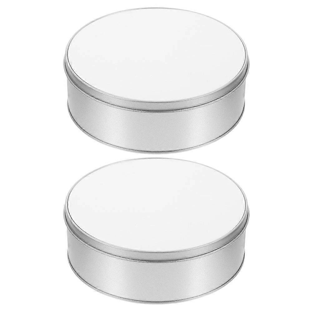 1 Set of Sublimation Blank Gift Box Multi-Function Sublimation Metal Box Cookie Storage Box for Party