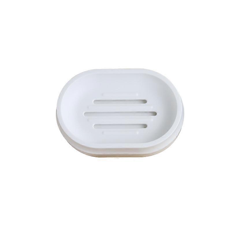 Soap Dish, Soap Bar Holder with Drainage Design,Easy Cleaning Soap Box for Home Hotel and More (D-4-D)