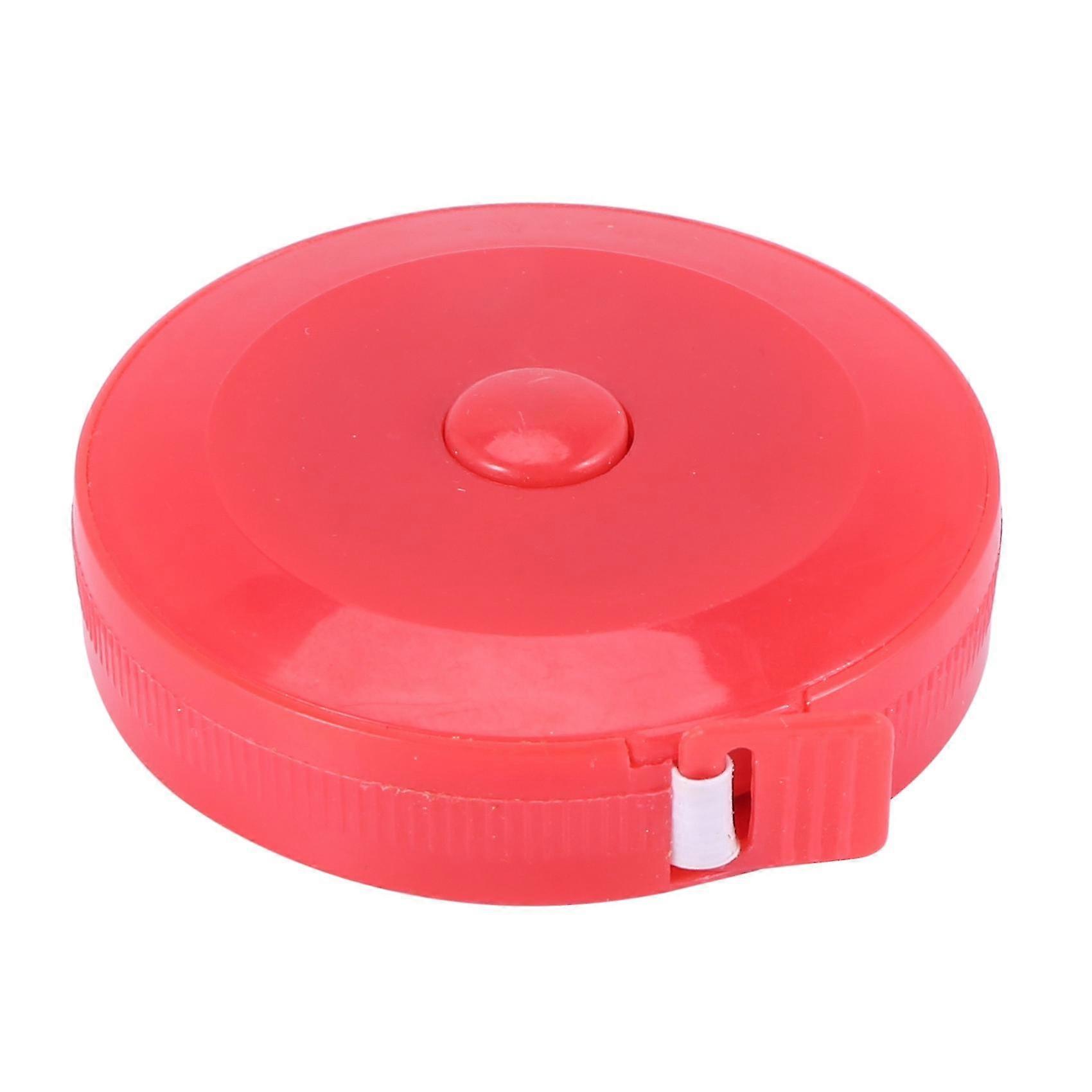 Tailor Sewing Retractable Ruler Tape Measure Red 1.5m/60"
