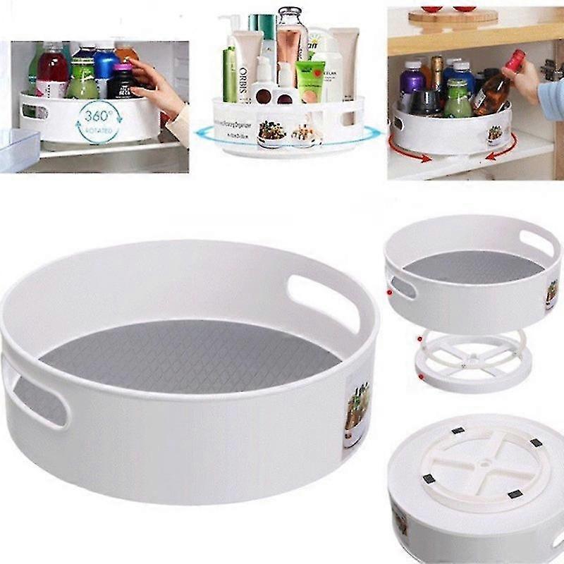 Kitchen Non-slip Rotating Storage Tray