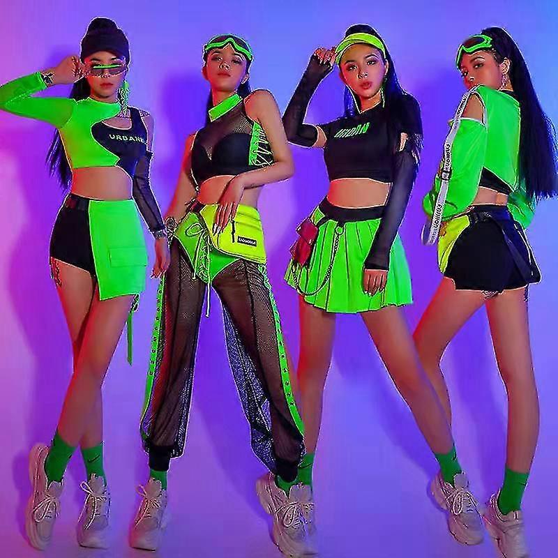 Tenue Pole Dance Ugo - Taille S Vert - Ensemble Gym Et Training