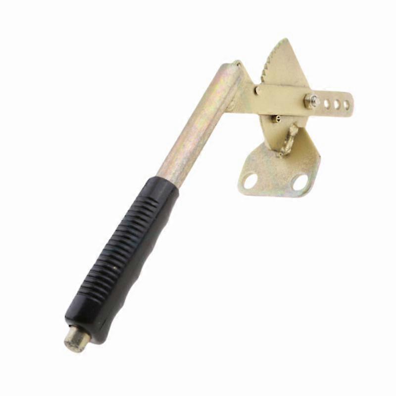 El Freni Kolu Kaymaz Galvanizli Çelik Universal Römorklar İçin Karavanlar Karavanlar (siyah Altın) (1 adet)