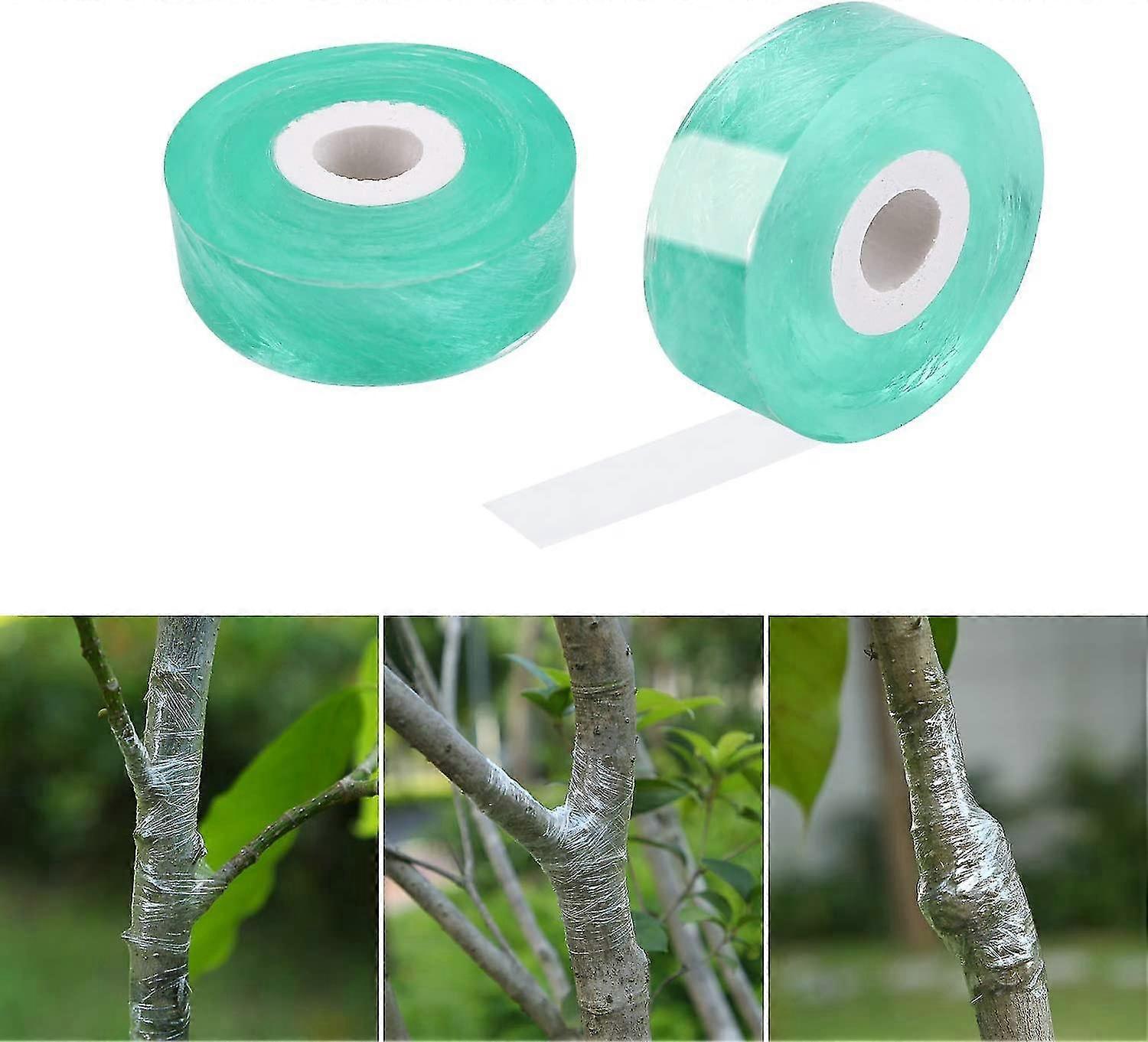 Grafting Tape, 2 Pieces Grafting Tapes, Biodegradable Self Adhesive Stretchable Nursery Grafting Tape, Grafting Tape Safe And Environmentally Friendly