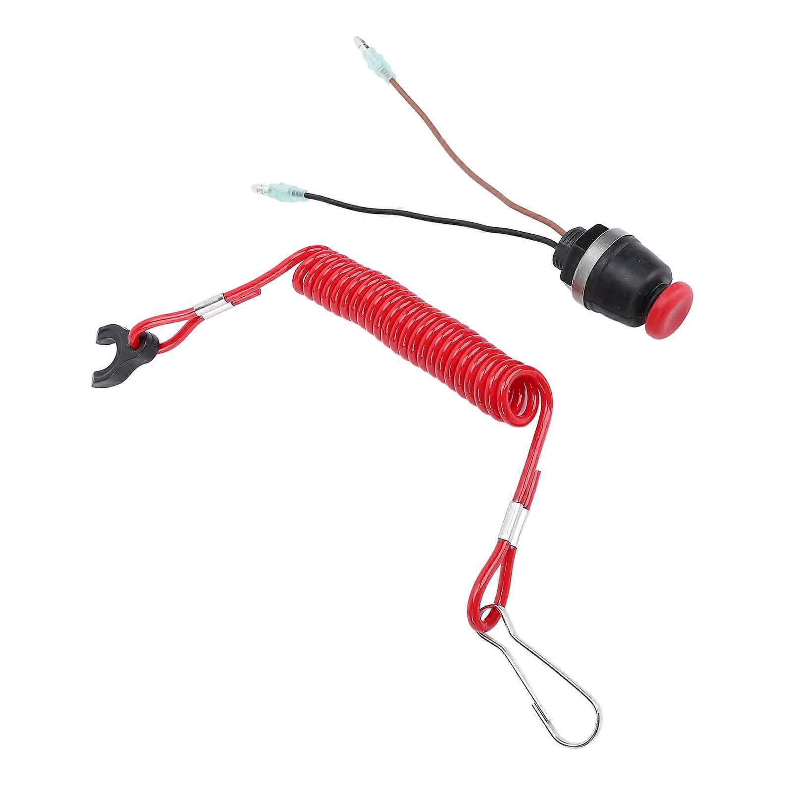 Cordon d'interrupteur d'arrêt de sécurité pour moteur hors-bord, alliage métallique 3A3068300, pour boîtier de commande Tohatsu 8 à 115 CV