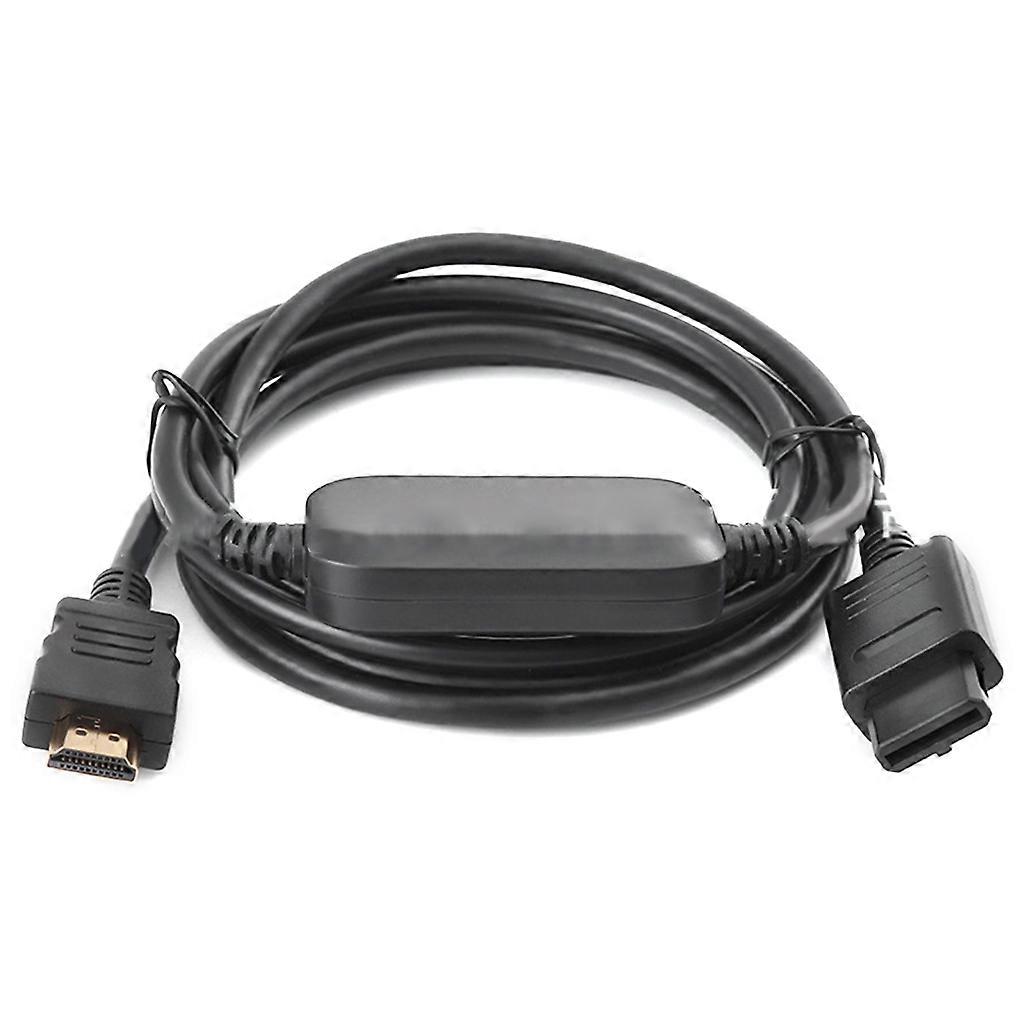  N64 to HDMI-compatible Converter Link for N64 Game Console Cord 180cm Long