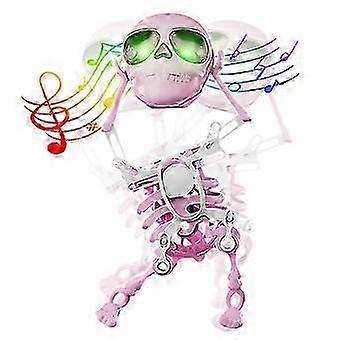 Dancing Skeleton, Funny Swing Small Skeleton Figure Toy Built-in Music NEW