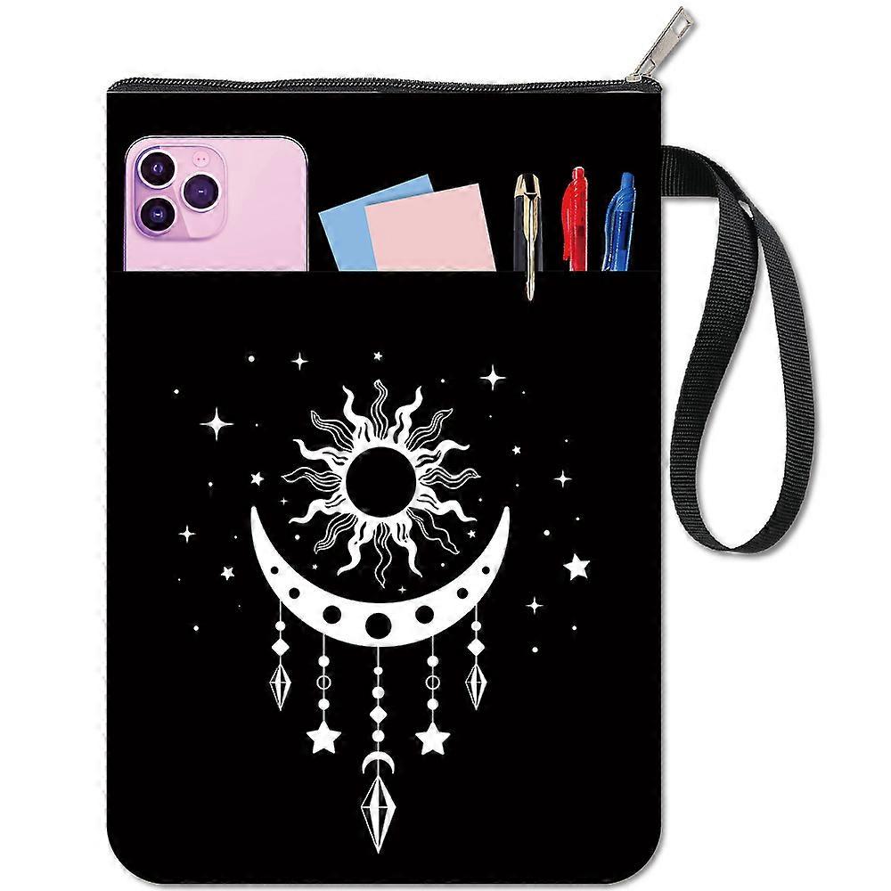 Cloth Book Cover Notebook Wraps Rectangle Moon 340x240mm