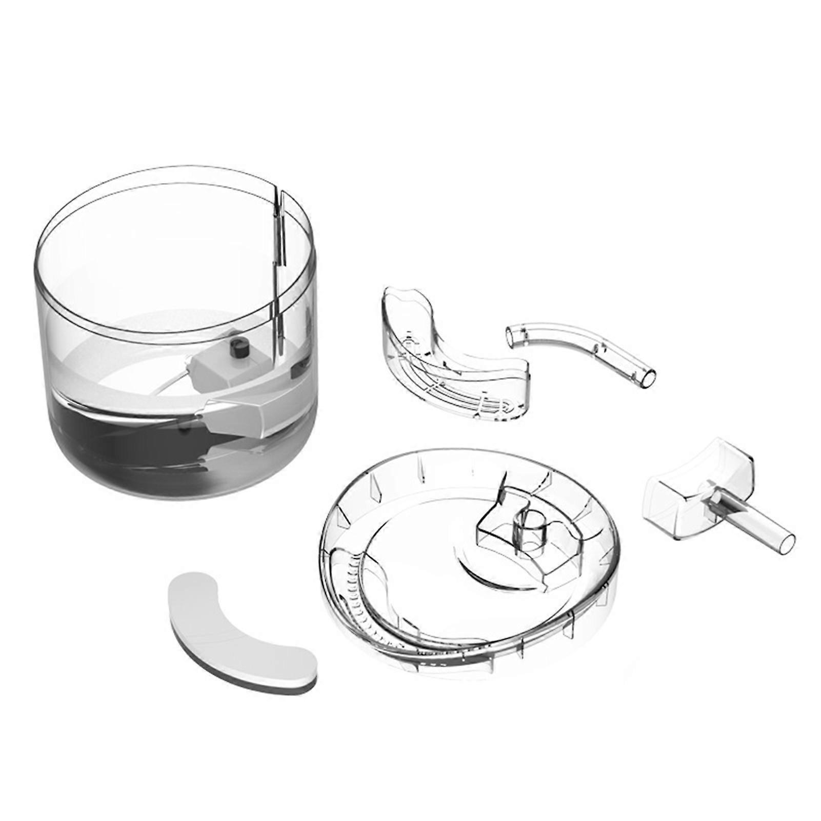 מזרקת מים לחתולים, מתקן מים לכלבים, מזרקת שתייה אוטומטית אוטומטית לחיות מחמד 2 ליטר 2 מצבי מים לחתולים, כלבים, חיות מחמד מרובות