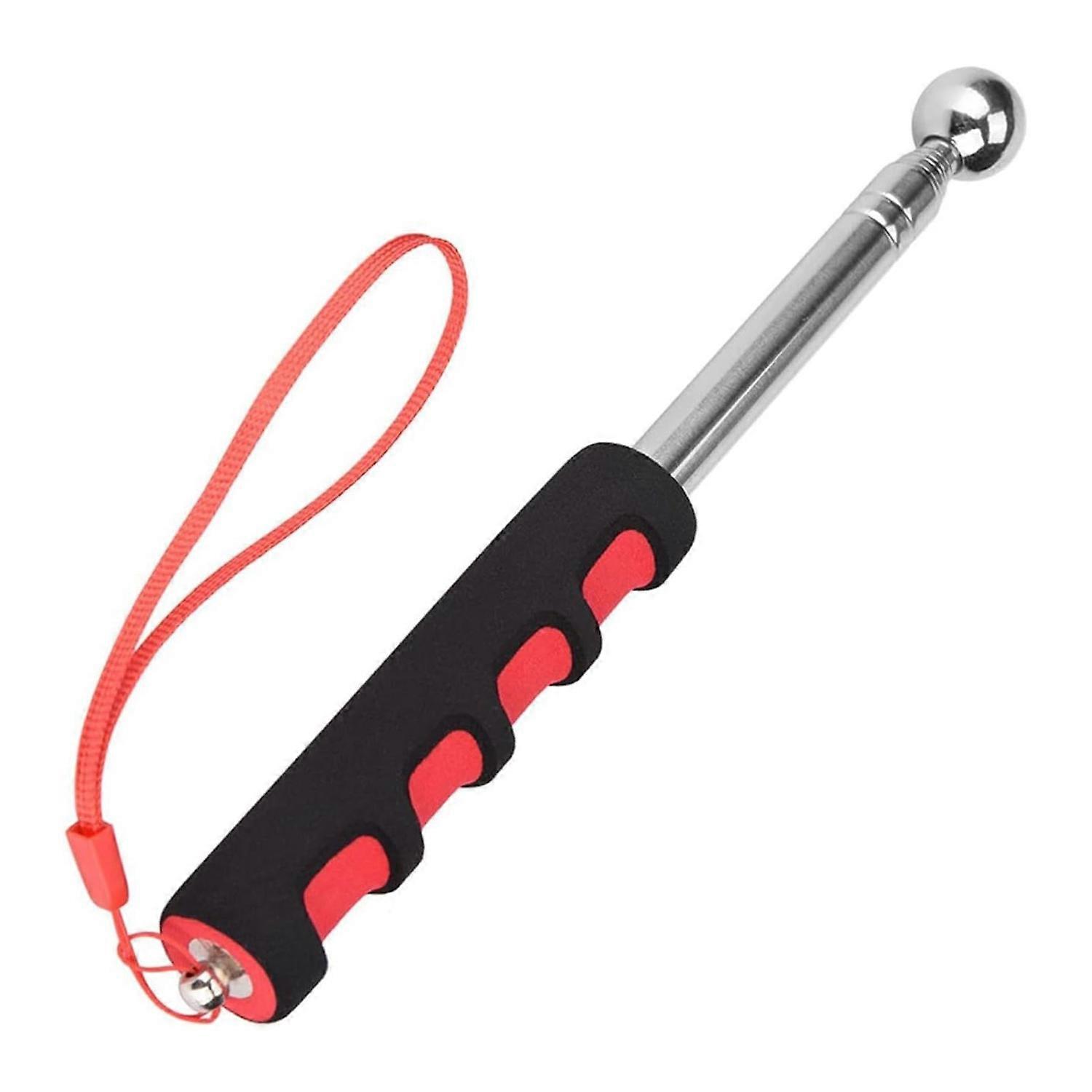 Folding Stick Drum Hammer Telescopic Drum Hammer Stick Self-Defense Trekking Pole Retractable Hammer