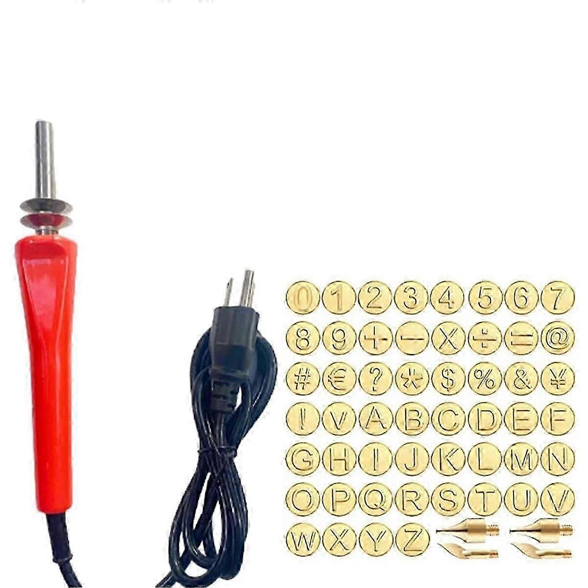 DIY حرق الخشب / نحت مجموعة، DIY الخشب / الجلود حرق مجموعة-26 رسائل النحاس العفن، الخشب الحرفية النقش نحت، لنا التوصيل