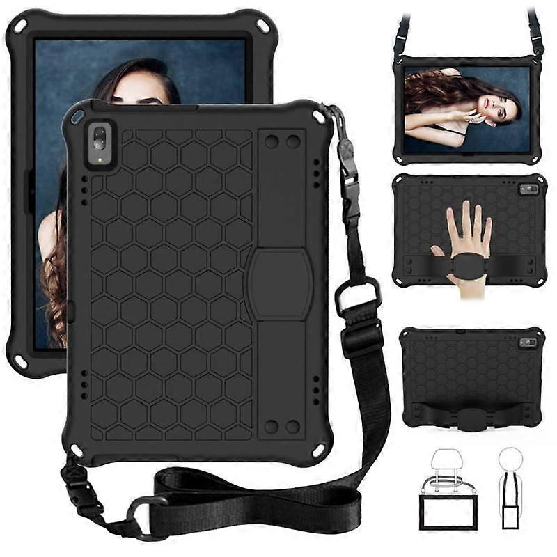 Tablet Case For Lenovo Tab M10 TB-X505X TB-X505F P10 E10 Tab 4 10Inch M10 HD Soft Silicon Cover With Bracket And Shoulder Strap Computer Covers & Skin