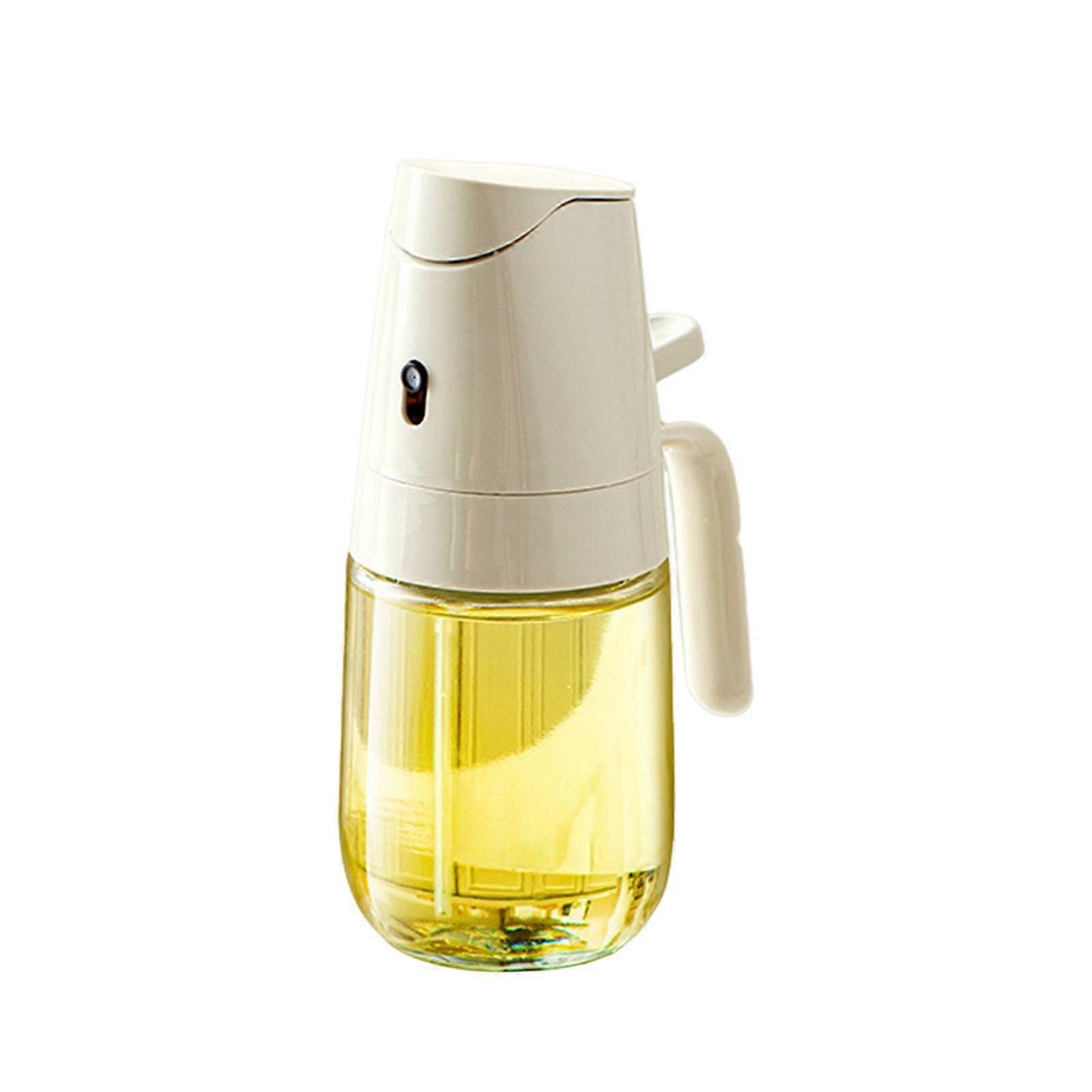 Oil Sprayer for Cooking 2 in 1 Oil Dispenser And Sprayer 300/500ml Glass Bottle Anti-Drip Nozzle Easy to Clean Kitchen Tool for Oil Vinegar Sauces Air
