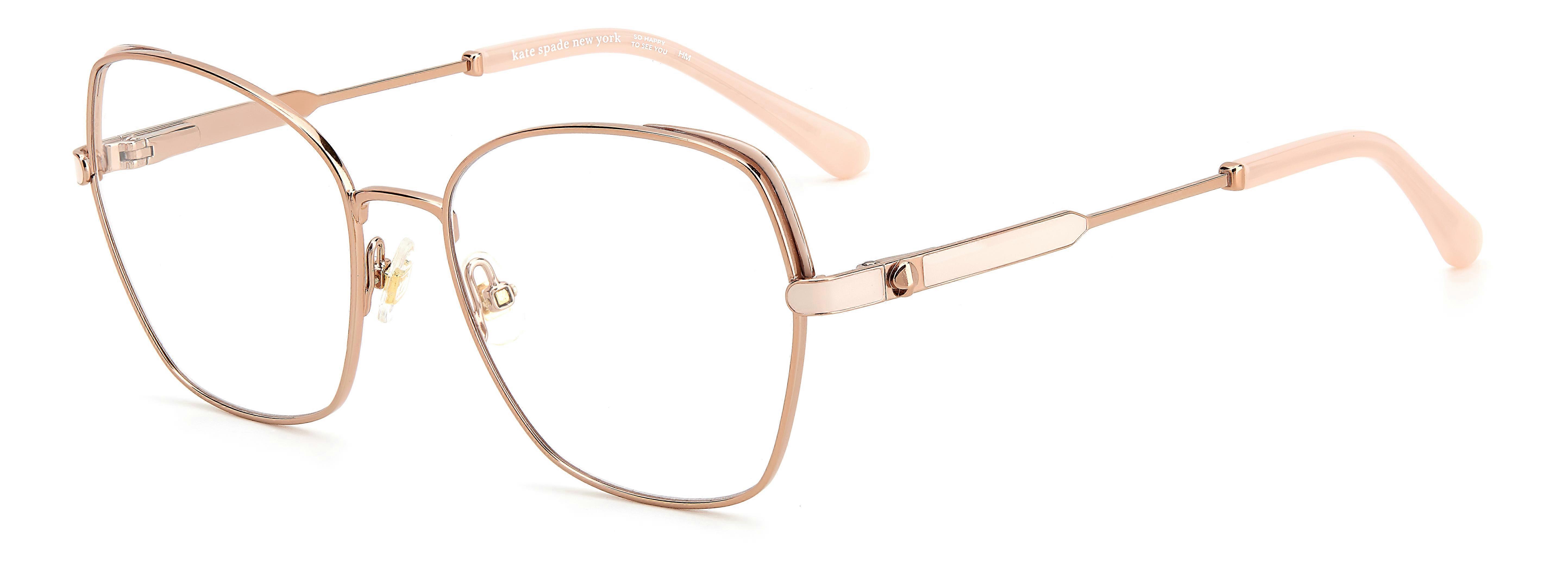 Eyewear Frames KATE SPADE ZEENA/G AU2 RED GOLD 54/17/140 WOMAN