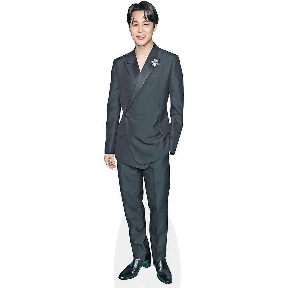 Jimin (Dark Suit) Cardboard Cutout (lifesize OR mini size). Standee. Stand Up.