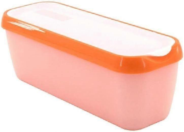 Reusable Rectangular Ice Cream Storage Tray Mold Container Ice Cream Box With Lid Kitchen Refrigerator Home Storage Freezer Containers For Ice Cream (