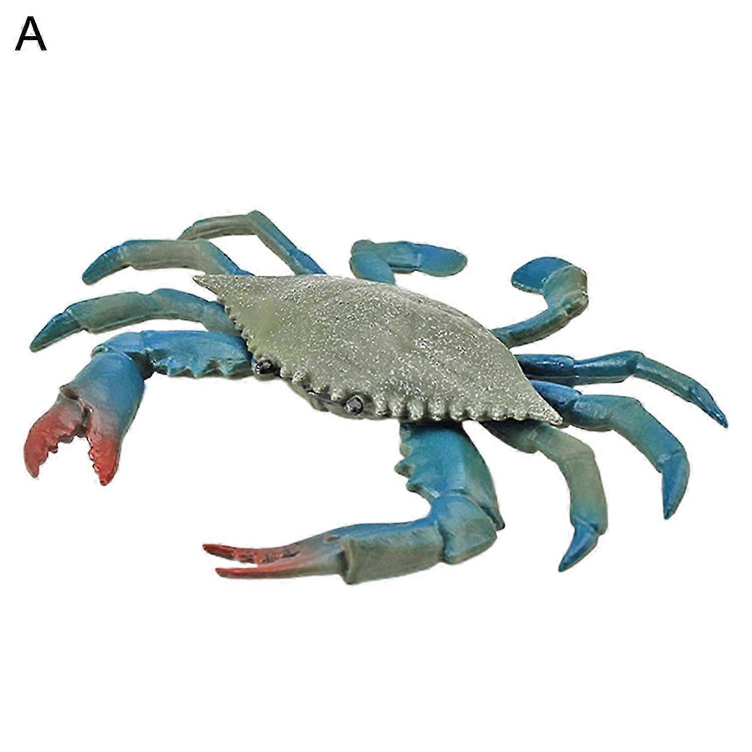 Tiermodell Spaß Kreative Detaillierte Rote Krabbe Simulation Tier Geburtstag Geschenk
