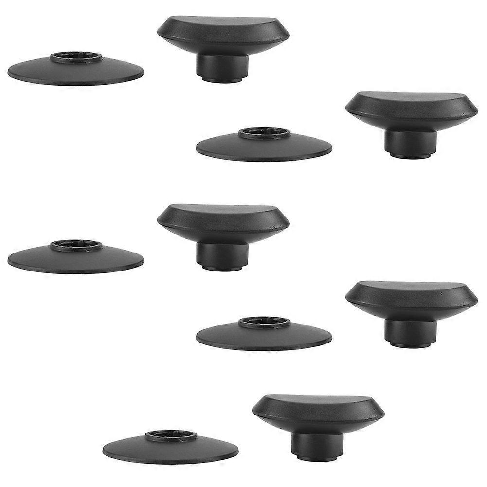 5Pcs Black Kitchen Cookware Saucepan Kettle Lid Replacement Knobs Cover Holding Handles