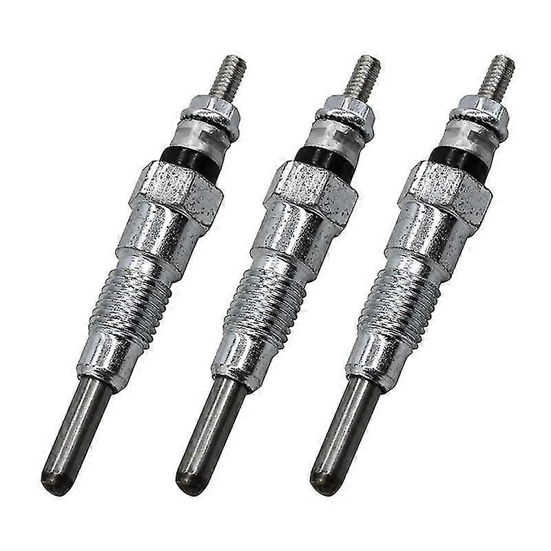 3PCS 15951-65510 1595165510 15951-65512 Engine Heater Glow Plugs 10mm for Kubota Engine D650 D750 D