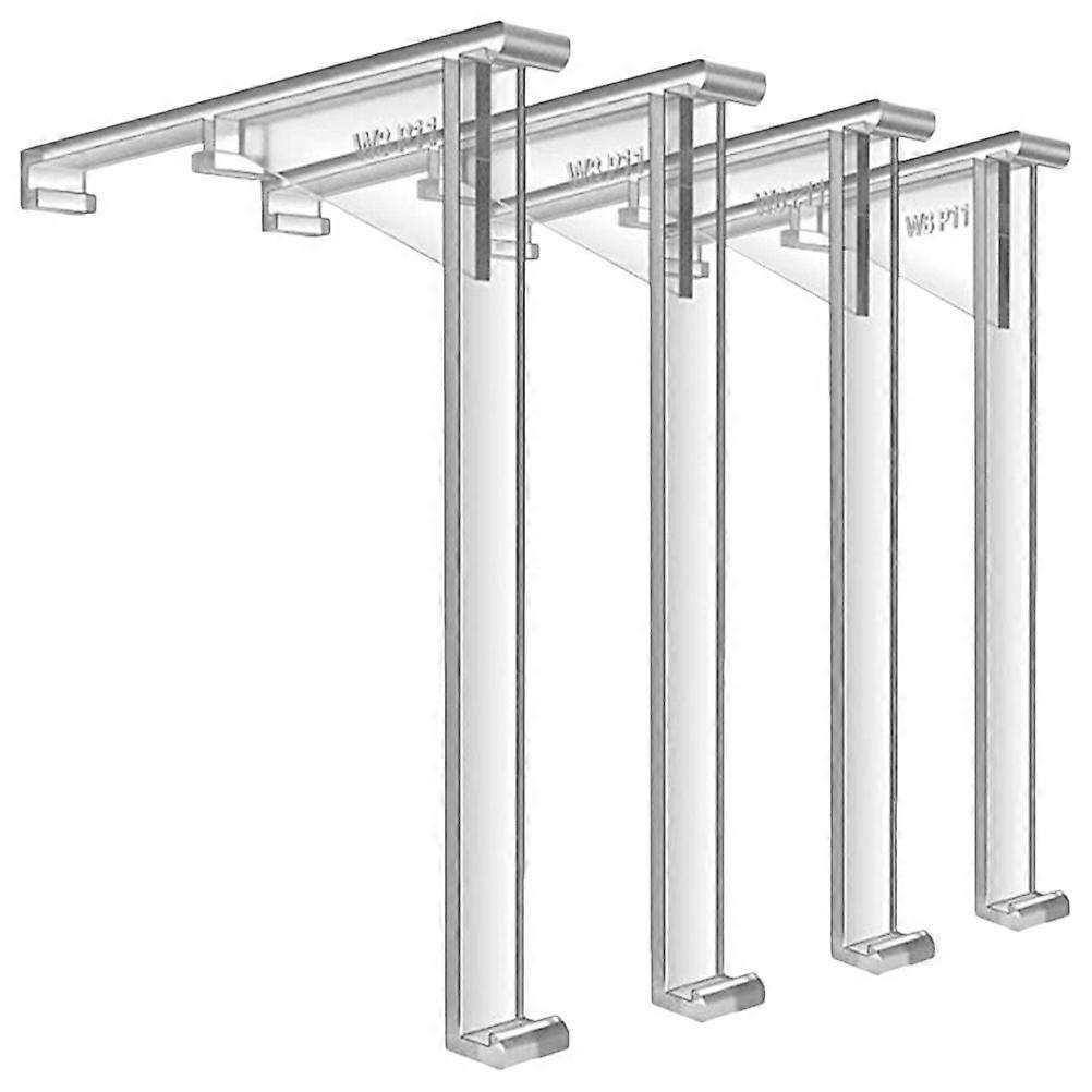 Lot de 4 pinces de fixation pour cantonnières de rideaux verticaux en plastique