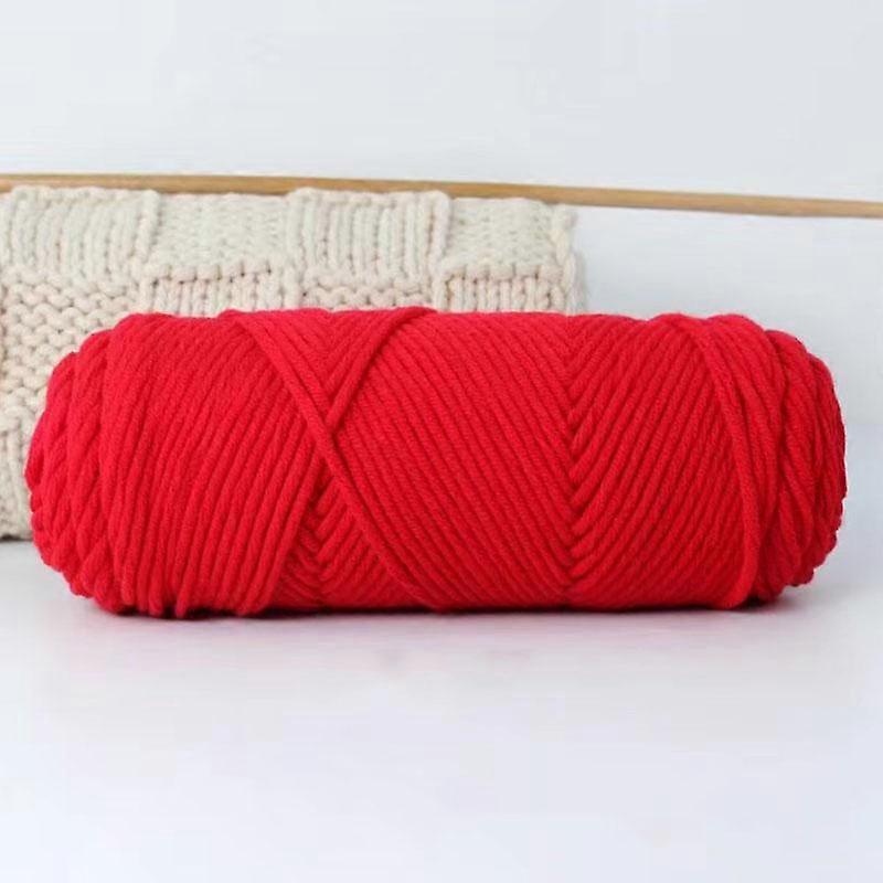 1Roll Crochet Thread Soft Cotton Hand-Woven 8 Strands Diy Scarf Hat Knitting Yarn Hand-Made