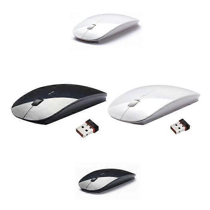 Wireless Mouse - GOBRO - Black - Optical Technology - USB - Nano dongle included