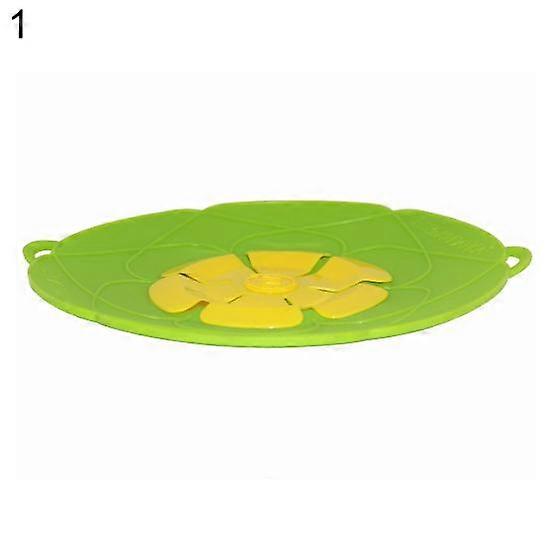 26cm Flower Silicone Lid Anti Spill Overflow Cover Pan Pot Cooking Accessories