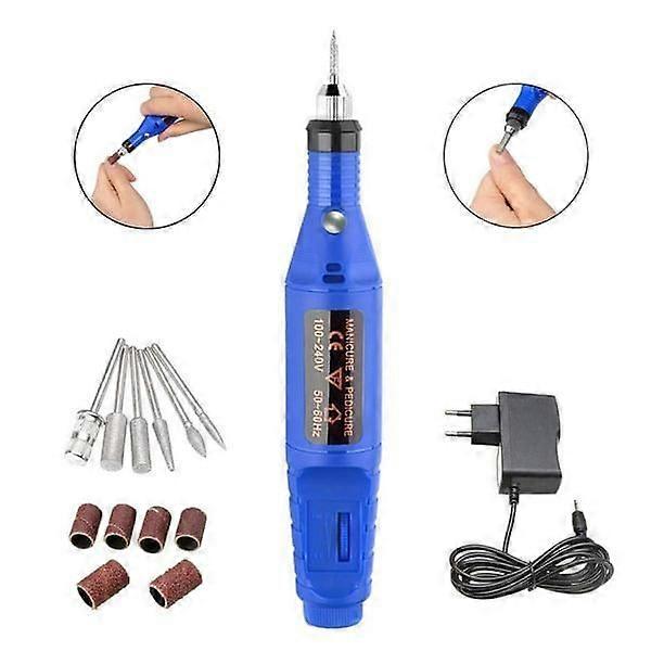 ElectricNailCutterNailFileManicurePedicureNailStudioSe