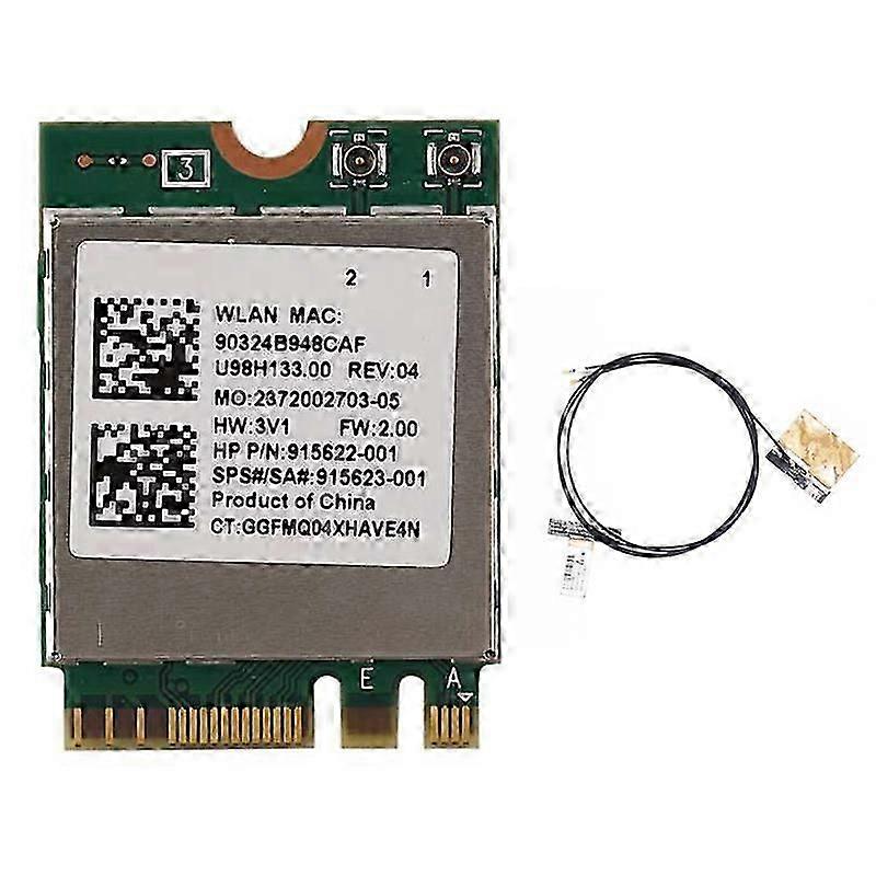Bezdrátová síťová karta RTL8822BE 802.11ac 2.4G / 5GHz WiFi Bluetooth 4.1 NGFF bezdrátový adaptér M.2 WIF