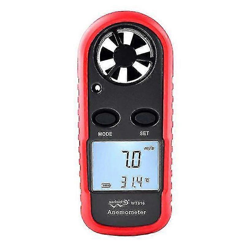 Digital anemometer wt816 30m/s wind speed meter portable beaufort scale air velocity measure tools