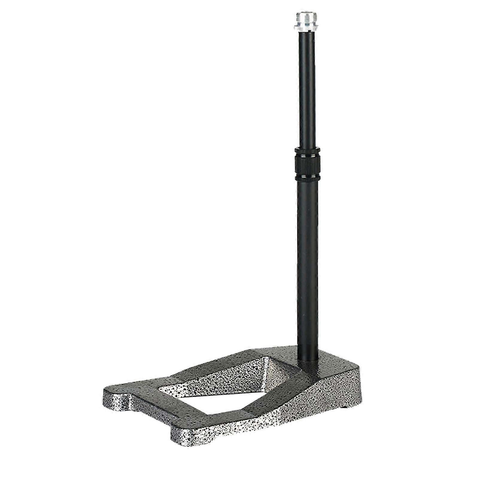 Microphone Mic Stand Adjustable Height Convenient Assemble Non Slip Durable