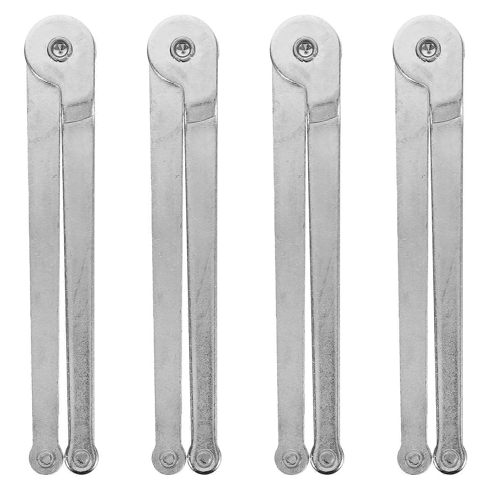 4pcs Adjustable Angle Grinder Spanner Wrench Tool For Universal Angle Grinder Accessories Small Grinder Wrench Tool