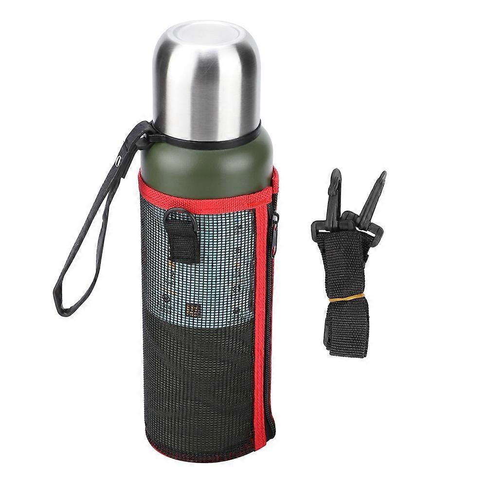 1000ml Stainless Steel Vacuum Thermal Bottle Military-Style Vacuum Flask with Insulated Design