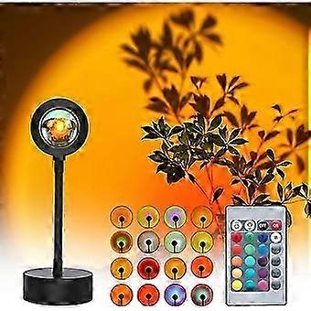 Sunset Lamp Projector, Sunset Light with 16 Colors Changing Projector LED Lights