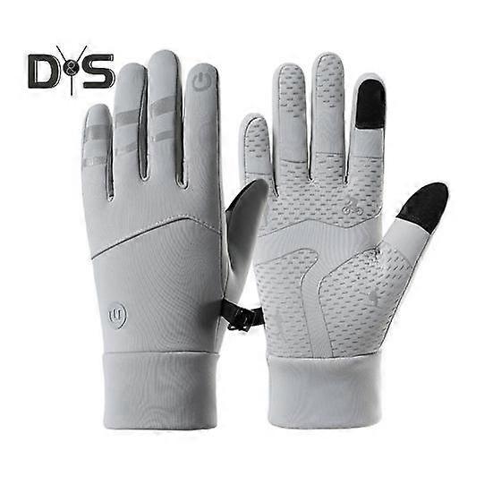 כפפות תרמיות לחורף לגברים ונשים כפפות מסך מגע עמיד למים צמר ציוד חיצוני חם לרכיבה על אופניים טיולים